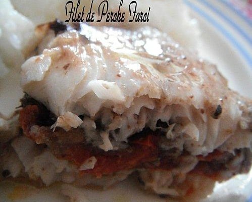 Filet de perche farci