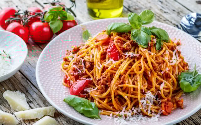 Pâte à la bolognaise au Cookeo