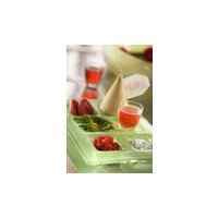 Parfait glacée à la pastille de Vichy, déclinaison de la fraise en 3 versions