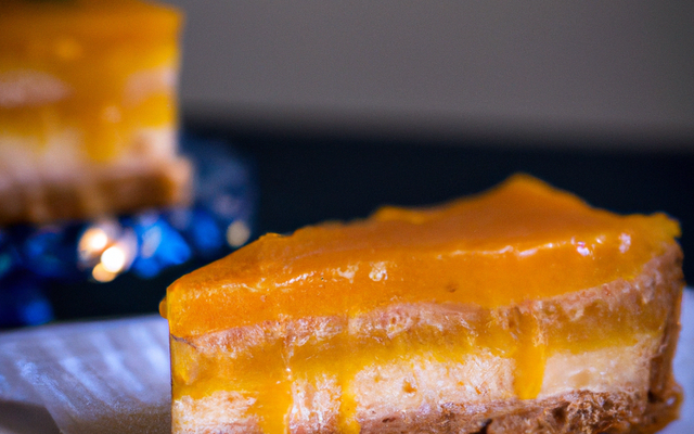 Gâteau à la confiture de mangue