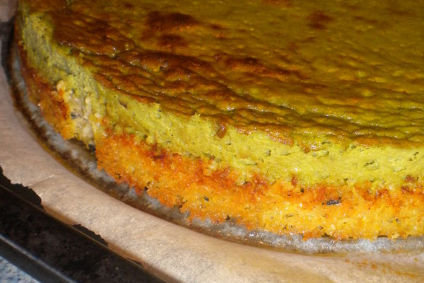 Cheesecake côtes de bettes et roquefort