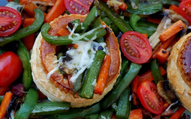 Bouchées à la reine aux légumes