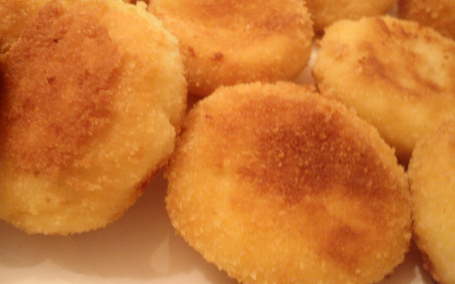 Croquette de semoule à l'orange