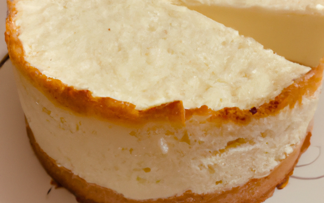 Gâteau au fromage blanc économique