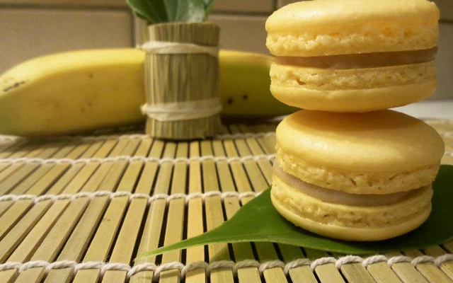 Macarons à la banane