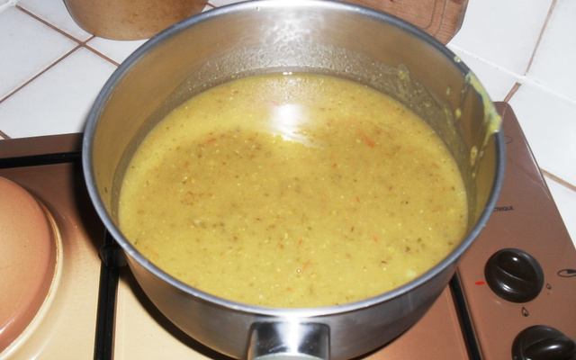 Soupe aux légumes du jardin