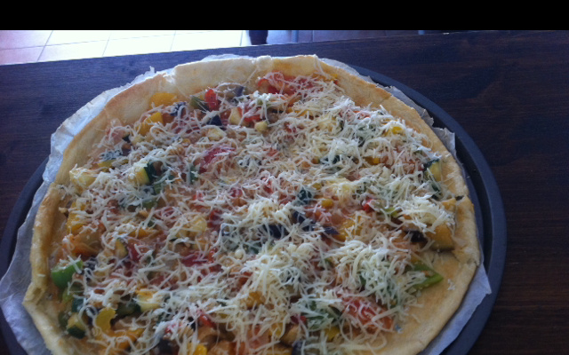 Tarte aux légumes du soleil