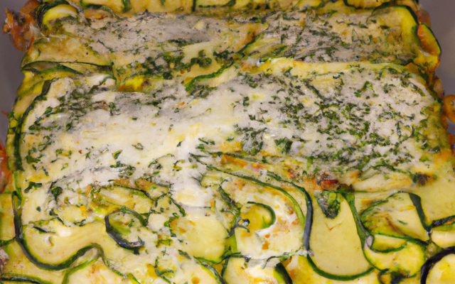Pasticcio de courgettes