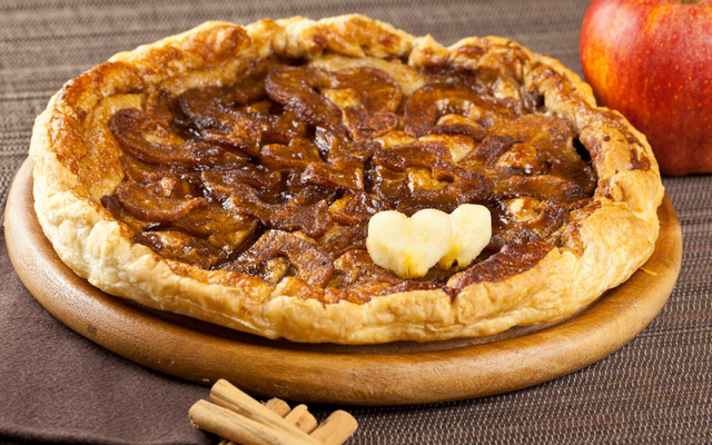 Tarte aux pommes au Nutella