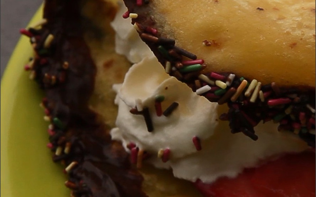 Trio de tacos sucrés