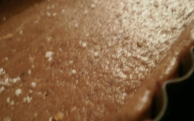 Pâte sablée au chocolat à la fleur de sel