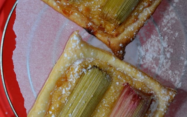 Tarte à la rhubarbe façon Modern Family