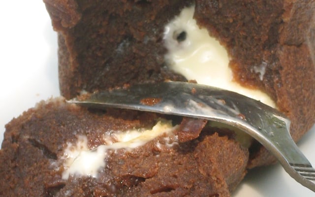 Moelleux au cœur de chocolat blanc