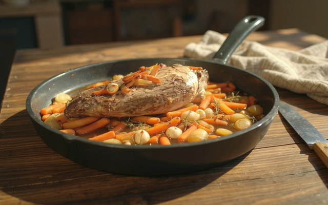 Epaule de sanglier fondante