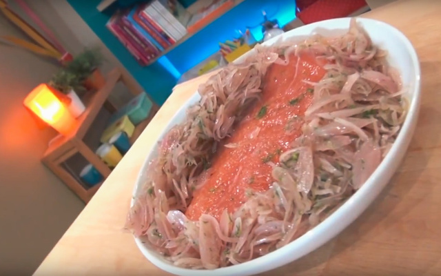 Saumon gravlax