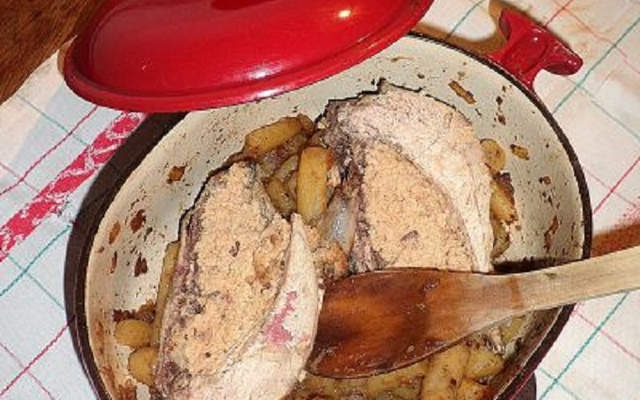 Perdrix farcie au foie gras