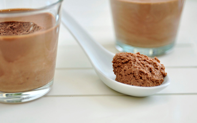 Mousse au nutella (siphon)