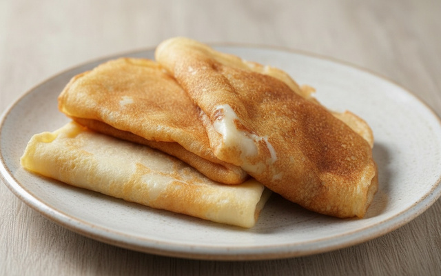 Pâte à crêpes sans œuf