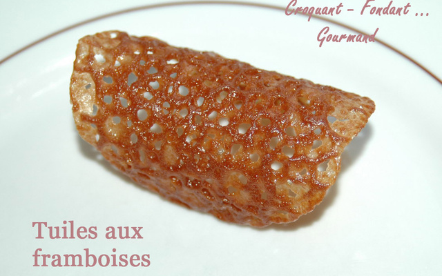 Tuiles framboise