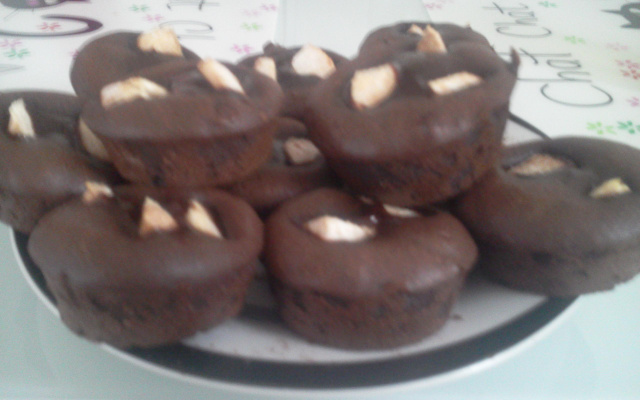 Muffins poire choco
