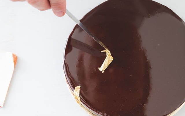 Tarte gourmande au chocolat