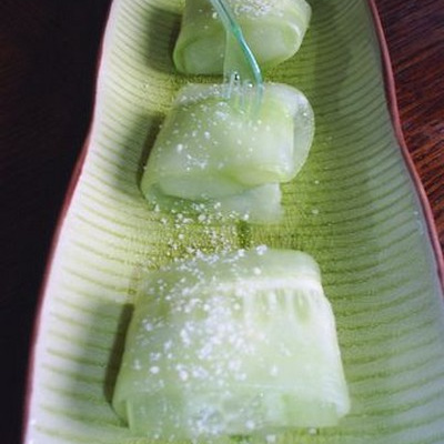 Sushis de concombre