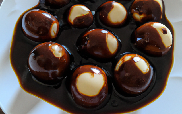 Œufs brouillés au chocolat