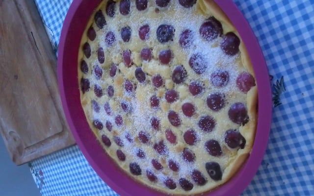 Clafoutis cerises-Grand Marnier
