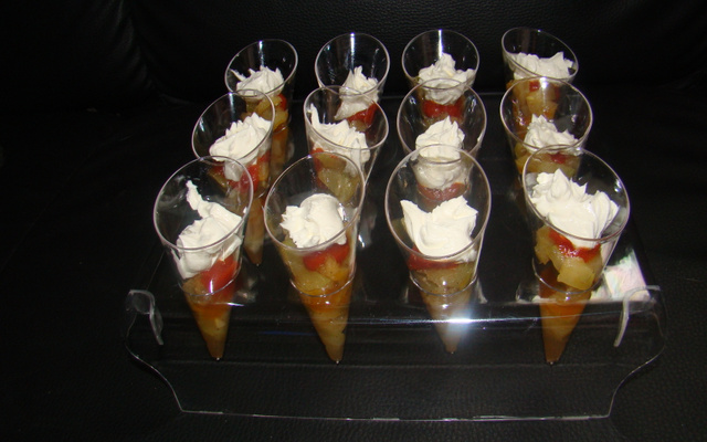 Verrine de courgette facile