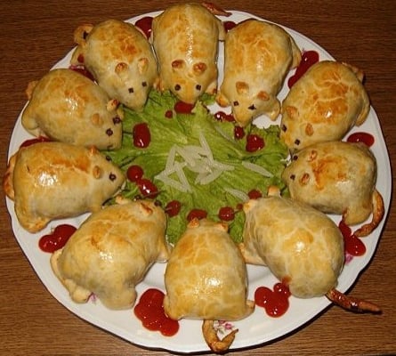 Rat farçi d'Halloween