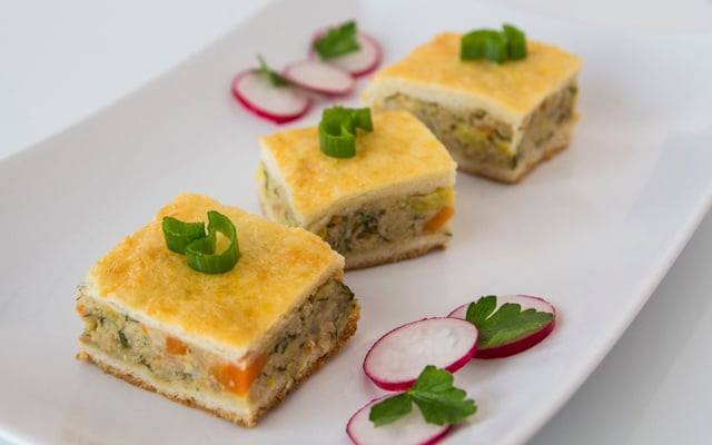 Bouchées végétariennes aux légumes d'hiver