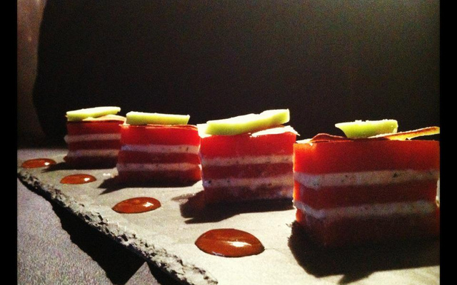 Tomate 'buffala' façon agar agar