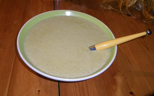 Soupe poireaux pommes de terre
