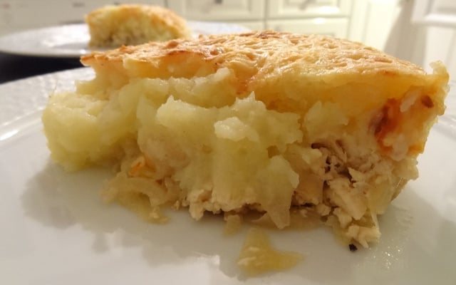 Parmentier de poulet rôti