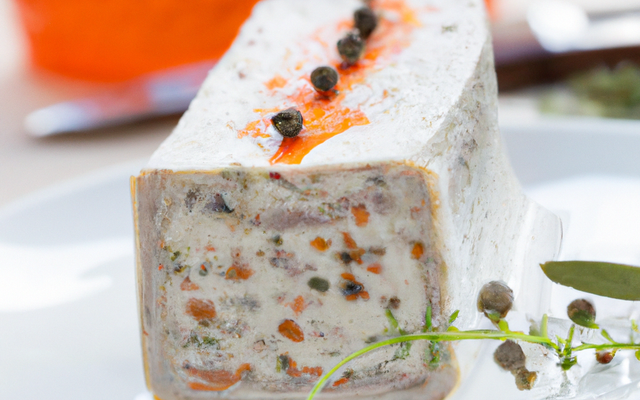 Terrine de poivron au chèvre