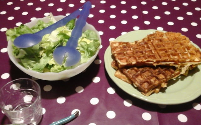 Gauffres de pommes de terre