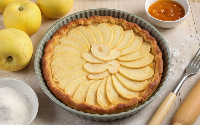 Tarte aux pommes traditionnelle