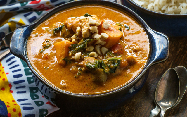 Mafé poulet aux arachides