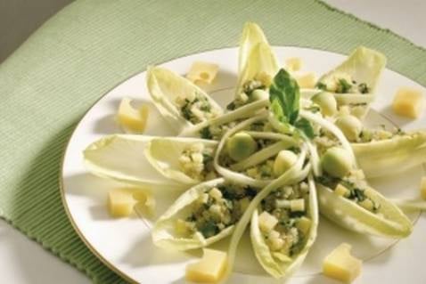 Salade de quinoa à l'emmental de savoie