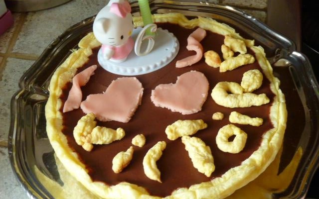 Tarte au chocolat noir vite faite et délicieuse