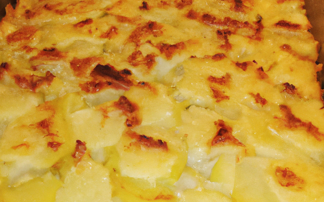 Gratin de pommes de terre à la russe
