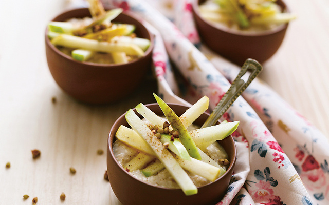 Porridge aux pommes