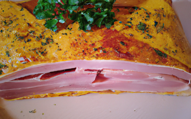 Brick au jambon au Chavroux