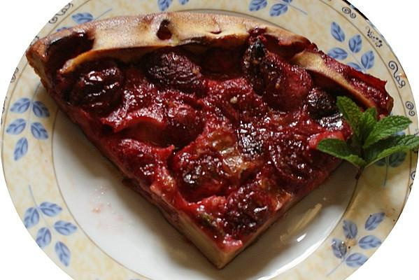 Gâteau de fraises à la menthe