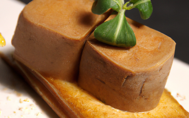 Foie gras en chaussette