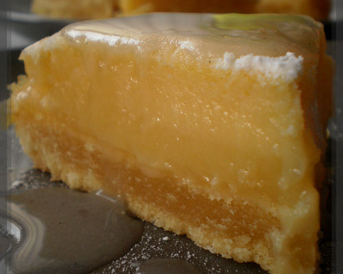 Tarte "fondi-citron"
