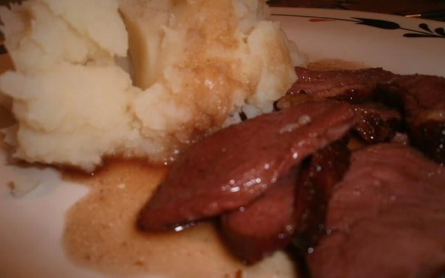 Magret de canard au miel et épices