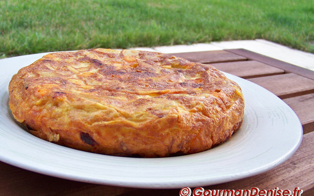 Tortillas de pommes de terre au saucisson sec du Forez, Bleu du Vercors-Sassenage