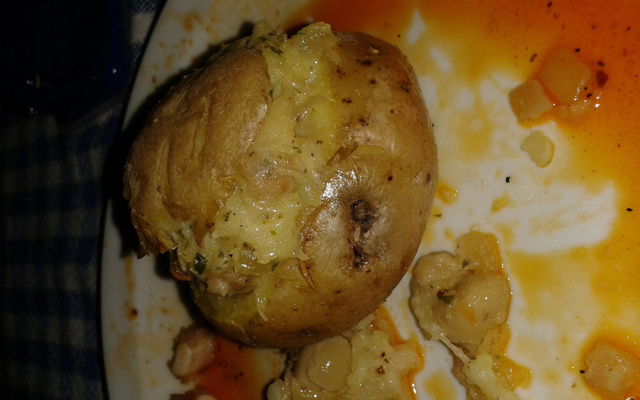 Pommes de terre fourrées