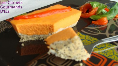 Cheese cake aux piquillos